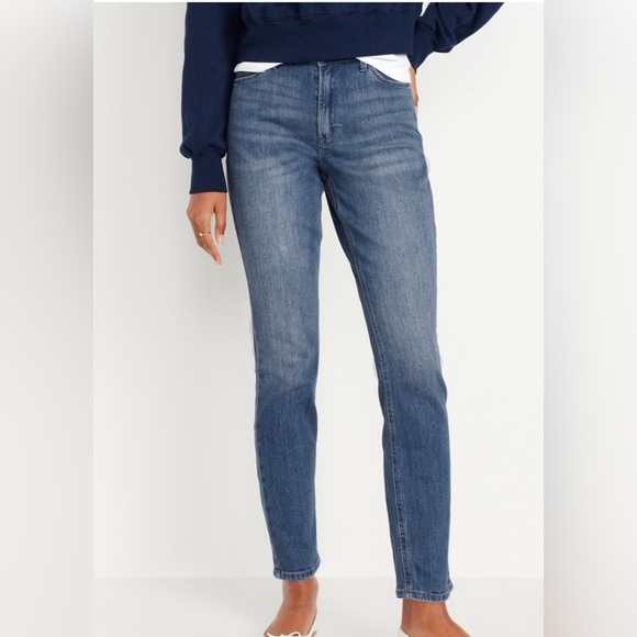 Old Navy Denim - Old Navy High Rise Boot Cut Boyfriend Jeans Size 4 Petite